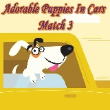Adorable Puppies In Cars Match 3