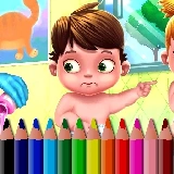 BTS Baby Coloring Book