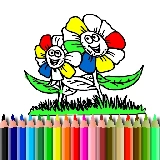BTS Flowers Coloring