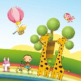 Cartoon Giraffe Puzzle