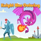 Knight War Coloring
