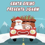 Santa Giving Presents Jigsaw